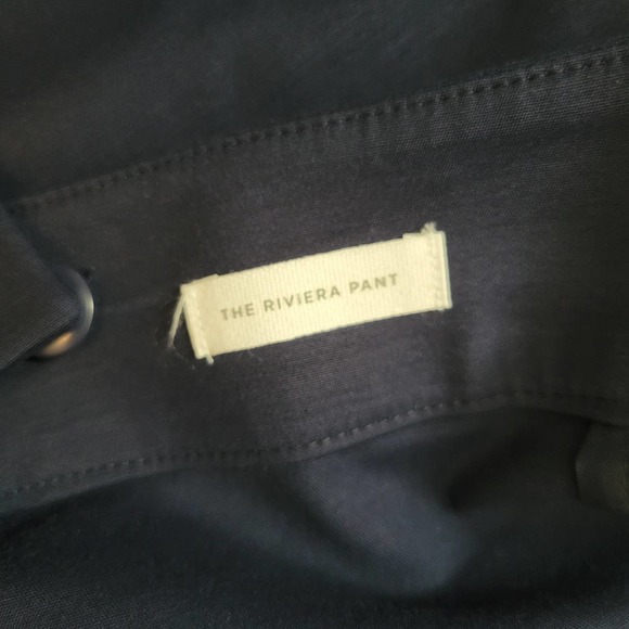 LOFT Marisa navy blue the Riviera pants 22 - Picture 6 of 9